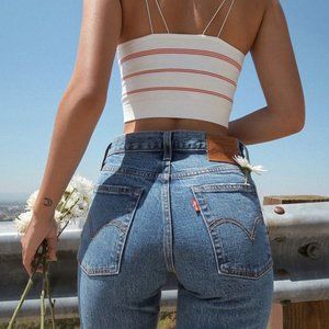 Wedgie Urban Outfitters Levis Turn To Stone Jean